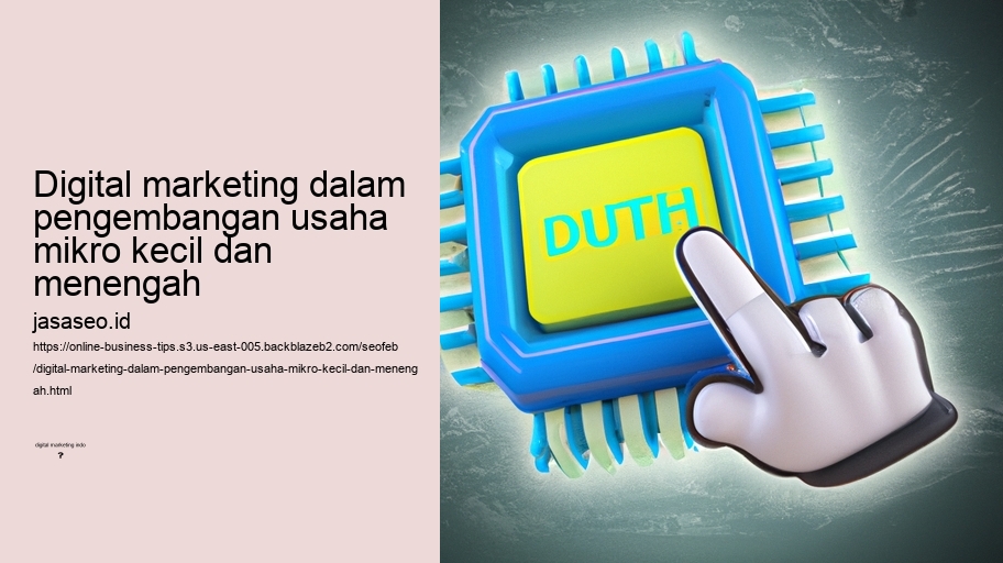 digital marketing dalam pengembangan usaha mikro kecil dan menengah